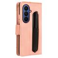 Samsung Galaxy Z Fold7 Kortholder Lommebokveske med Pennholder