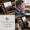 Samsung Galaxy Z Fold7 Caseme 013 Series Lommebok-deksel - Kaffe
