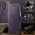 Samsung Galaxy Z Fold7 Caseme 033 Lommebok-etui med kalvestruktur og RFID-blokkering