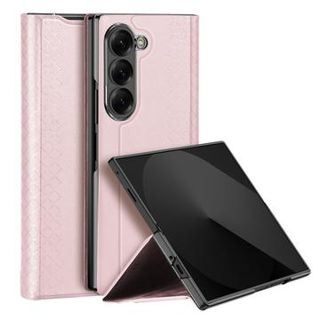 Samsung Galaxy Z Fold7 Dux Ducis Bril Flip-deksel - Rosa