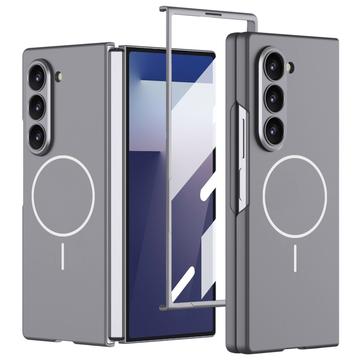 Samsung Galaxy Z Fold7 GKK magnetisk slankt-deksel med beskyttelsesglass - grå