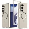 Samsung Galaxy Z Fold7 GKK magnetisk slankt-deksel med beskyttelsesglass - titangrå