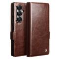 Samsung Galaxy Z Fold7 Qialino Classic Lommebok-deksel I Lær