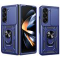 Samsung Galaxy Z Fold7 Hybrid-deksel med Roterende Ring med Kameraskjold