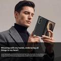 Samsung Galaxy Z Fold8 Benks ArmorGrid 3D-vevd magnetisk deksel i aramidfiber – svart