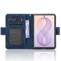 Samsung Galaxy Z Fold8 Kortholder Lommebokveske - blå