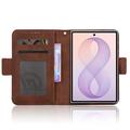 Samsung Galaxy Z Fold8 Kortholder Lommebokveske - brun