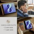 Samsung Galaxy Z Fold8 Caseme 013 Series Lommebok-deksel - Brun