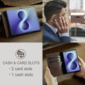 Samsung Galaxy Z Fold8 Caseme 013 Series Lommebok-deksel - Kaffe