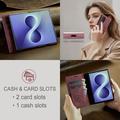Samsung Galaxy Z Fold8 Caseme 013 Series Lommebok-deksel - Rød