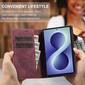 Samsung Galaxy Z Fold8 Caseme 013 Series Lommebok-deksel - Rød