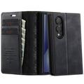 Samsung Galaxy Z Fold8 Caseme 033 Lommebok-etui med kalvestruktur og RFID-blokkering - Svart