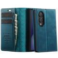Samsung Galaxy Z Fold8 Caseme 033 Lommebok-etui med kalvestruktur og RFID-blokkering - Grønn