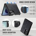 Samsung Galaxy Z Fold8 Caseme C49 2-i-1 avtakbar lommebokveske - MagSafe-kompatibel, RFID - Svart