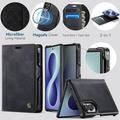 Samsung Galaxy Z Fold8 Caseme C49 2-i-1 avtakbar lommebokveske - MagSafe-kompatibel, RFID - Svart