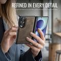 Samsung Galaxy Z Fold8 Caseme C49 2-i-1 avtakbar lommebokveske - MagSafe-kompatibel, RFID - Kaffe
