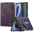 Samsung Galaxy Z Fold8 Caseme C49 2-i-1 avtakbar lommebokveske - MagSafe-kompatibel, RFID - Lilla