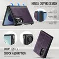 Samsung Galaxy Z Fold8 Caseme C49 2-i-1 avtakbar lommebokveske - MagSafe-kompatibel, RFID - Lilla