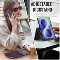 Samsung Galaxy Z Fold8 Caseme C49 2-i-1 avtakbar lommebokveske - MagSafe-kompatibel, RFID - Lilla
