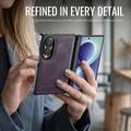 Samsung Galaxy Z Fold8 Caseme C49 2-i-1 avtakbar lommebokveske - MagSafe-kompatibel, RFID - Lilla