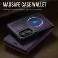 Samsung Galaxy Z Fold8 Caseme C49 2-i-1 avtakbar lommebokveske - MagSafe-kompatibel, RFID - Lilla