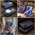 Samsung Galaxy Z Fold8 Caseme C49 2-i-1 avtakbar lommebokveske - MagSafe-kompatibel, RFID - Lilla