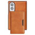 Samsung Galaxy Z Fold8 magnetisk etui med kortlomme - brun