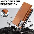 Samsung Galaxy Z Fold8 magnetisk etui med kortlomme - brun