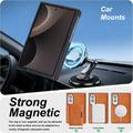 Samsung Galaxy Z Fold8 magnetisk etui med kortlomme - brun