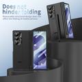 Samsung Galaxy Z Fold8 Ultra-etui med magnetisk hengsel, stylus og beskyttelsesglass - svart