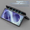 Samsung Galaxy Z Fold8 Ultra-etui med magnetisk hengsel, stylus og beskyttelsesglass - svart