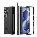 Samsung Galaxy Z Fold8 Ultra-etui med magnetisk hengsel, stylus og beskyttelsesglass - svart