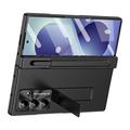 Samsung Galaxy Z Fold8 Ultra-etui med magnetisk hengsel, stylus og beskyttelsesglass - svart