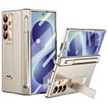 Samsung Galaxy Z Fold8 Ultra-etui med magnetisk hengsel, stylus og beskyttelsesglass - Champagne Gull