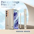 Samsung Galaxy Z Fold8 Ultra-etui med magnetisk hengsel, stylus og beskyttelsesglass - Champagne Gull