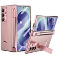 Samsung Galaxy Z Fold8 Ultra-etui med magnetisk hengsel, stylus og beskyttelsesglass - rosagull