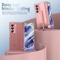 Samsung Galaxy Z Fold8 Ultra-etui med magnetisk hengsel, stylus og beskyttelsesglass - rosagull