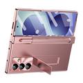 Samsung Galaxy Z Fold8 Ultra-etui med magnetisk hengsel, stylus og beskyttelsesglass - rosagull