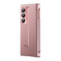 Samsung Galaxy Z Fold8 Ultra-etui med magnetisk hengsel, stylus og beskyttelsesglass - rosagull