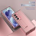 Samsung Galaxy Z Fold8 Ultra-etui med magnetisk hengsel, stylus og beskyttelsesglass - rosagull