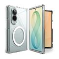 Samsung Galaxy Z Fold8 Ringke Fusion Magnetic Hybrid-deksel - Gjennomsiktig