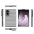 Samsung Galaxy Z Fold8 Rugged TPU-deksel - Lysegrå