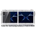Samsung Galaxy Z Fold8 Ripebestandig Hybrid-deksel - Gjennomsiktig