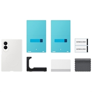 Samsung Galaxy Z Fold8 Silicone Magnet-deksel EF-EF971CWEGWW - Krem