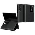 Samsung Galaxy Z Fold8 Smart Clear View Flip-etui med kortspor