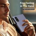 Samsung Galaxy Z Fold8 Smart Clear View Flip-etui med kortspor - grå-lilla