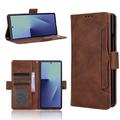Samsung Galaxy Z Fold8 Ultra Kortholder Lommebokveske - brun