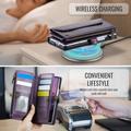 Samsung Galaxy Z Fold8 Ultra CaseMe C36 RFID-blokkerende lommeboketui - Lilla