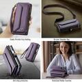 Samsung Galaxy Z Fold8 Ultra CaseMe C36 RFID-blokkerende lommeboketui - Lilla