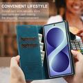Samsung Galaxy Z Fold8 Ultra Caseme 013 Series Lommebok-deksel - Blå